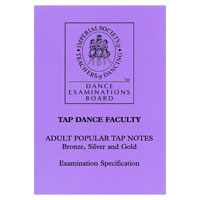Adult Popular Tap Tests, Bronze, Silver and Gold