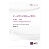 Cecchetti Classical Ballet Advanced 2 Technical Specifications - Revised 2019