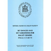 Imperial Ballet Music Manuscript - Set Dances for Grades