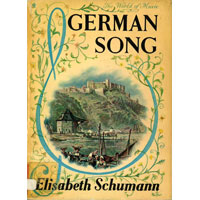 German Song by Elisabeth Schumann
