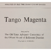 Sequence Dance - Tango Magenta